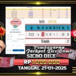 BUKTI JACKPOT SICBO DICE TERPERCAYA DI INDONESIA TGL 21-01-2025