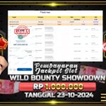 BUKTI JACKPOT SLOT WILD BOUNTY SHOWDOWN TERPERCAYA DI INDONESIA TGL 23-01-2025