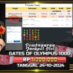 BUKTI JACKPOT SLOT GATES OF OLYMPUS 1000 TERPERCAYA DI INDONESIA TGL 24-01-2025