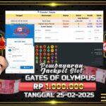 BUKTI JACKPOT SLOT GATES OF OLYMPUS TERPERCAYA DI INDONESIA TGL 25-02-2025