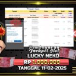 BUKTI JACKPOT SLOT LUCKY NEKO TERPERCAYA DI INDONESIA TGL 11-02-2025