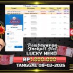 BUKTI JACKPOT SLOT LUCKY NEKO TERPERCAYA DI INDONESIA TGL 08-02-2025