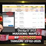 BUKTI JACKPOT SLOT MAHJONG WAYS 2 TERPERCAYA DI INDONESIA TGL 23-02-2025