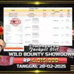 BUKTI JACKPOT SLOT WILD BOUNTY SHOWDOWN TERPERCAYA DI INDONESIA TGL 28-02-2025