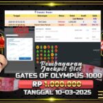 BUKTI JACKPOT SLOT GATES OF OLYMPUS 1000 TERPERCAYA DI INDONESIA TGL 10-03-2025