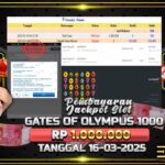 BUKTI JACKPOT SLOT WILD BANDITO TERPERCAYA DI INDONESIA TGL 16-03-2025