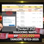 BUKTI JACKPOT SLOT MAHJONG WAYS TERPERCAYA DI INDONESIA TGL 15-03-2025