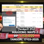 BUKTI JACKPOT SLOT MAHJONG WAYS 2 TERPERCAYA DI INDONESIA TGL 17-03-2025