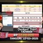 BUKTI JACKPOT TOGEL TAIWAN TERPERCAYA DI INDONESIA TGL 22-03-2025