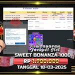 BUKTI JACKPOT SLOT SWEET BONANZA 1000 TERPERCAYA DI INDONESIA TGL 18-03-2025