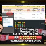 BUKTI JACKPOT SLOT GATES OF OLYMPUS TERPERCAYA DI INDONESIA TGL 22-03-2025