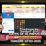 BUKTI JACKPOT SLOT GATES OF OLYMPUS TERPERCAYA DI INDONESIA TGL 22-03-2025